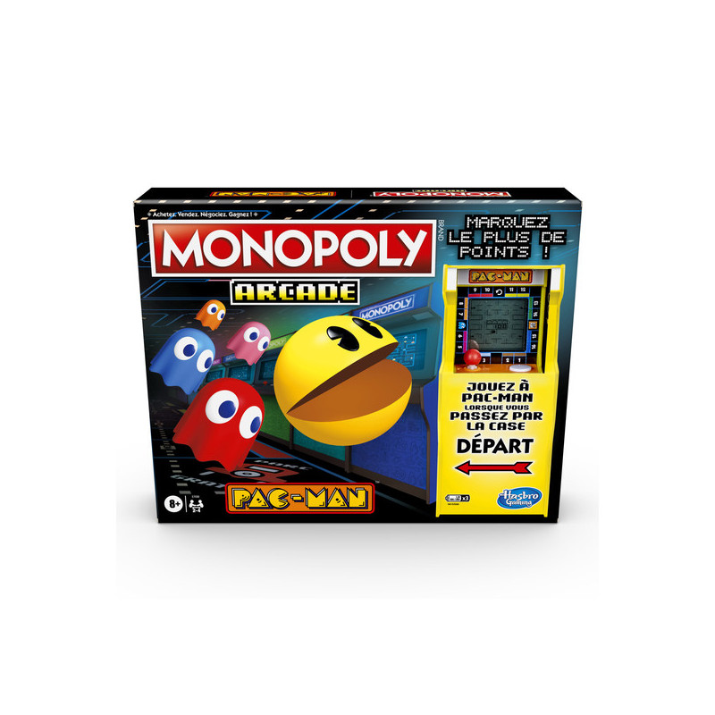 Monopoly arcade borne Pac-Man Hasbro neuf : Achat occasion | Jeux de