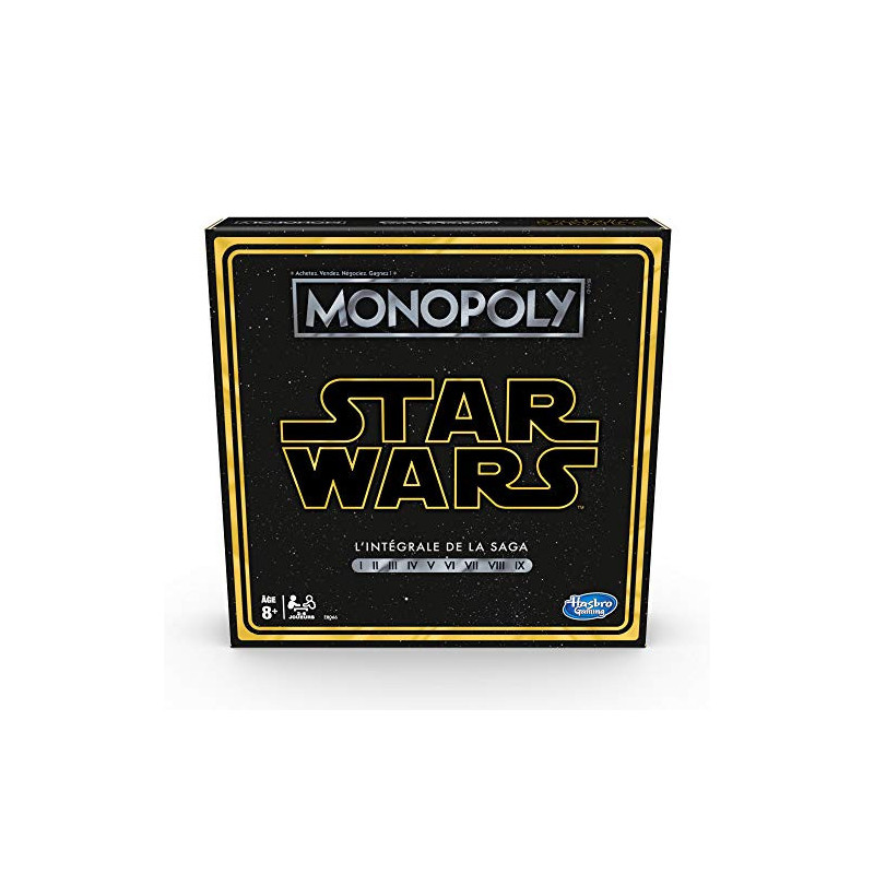 Monopoly Star Wars Saga - HASBRO GAMING - 75090010397