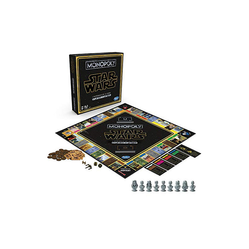 Monopoly Star Wars Saga - HASBRO GAMING - 75090010397