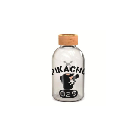 Bouteille en verre Pokémon Distorsion Pikachu 620 mL - STOR - :100096336