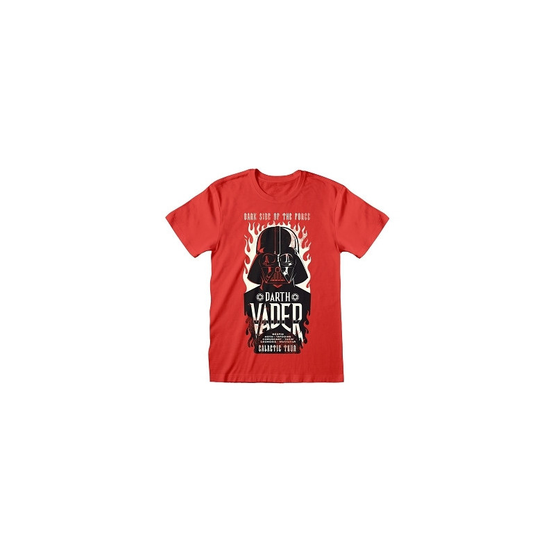 T-shirt Star Wars Vader Red XL - HEROES - 80180016504