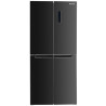 Réfrigérateur combiné multi-portes No frost 421L noir - BRANDT - BFM870NX