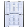 Réfrigérateur combiné multi-portes No frost 421L noir - BRANDT - BFM870NX