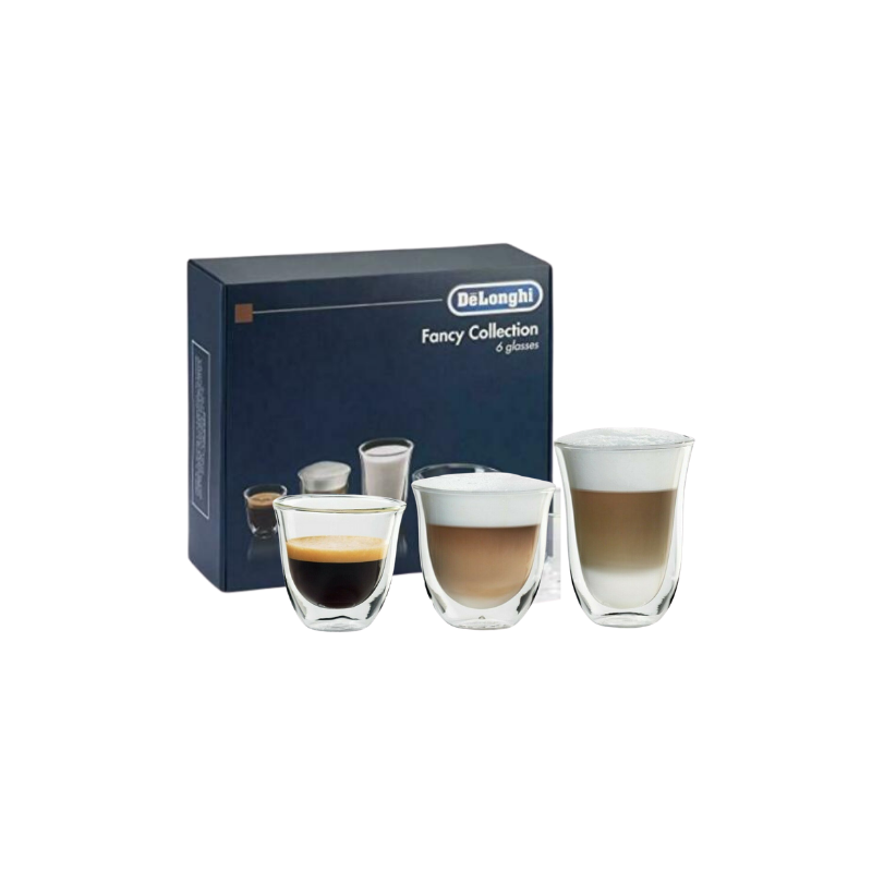 Verres à Expresso Fancy Collection 60/90/220ml - DELONGHI - CAFCUPDLSC3026DELO