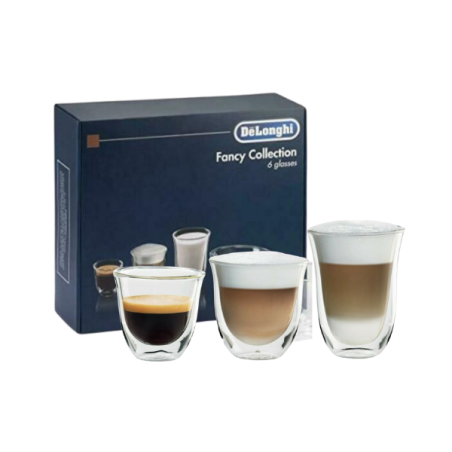 Verres à Expresso Fancy Collection 60/90/220ml - DELONGHI - CAFCUPDLSC3026DELO