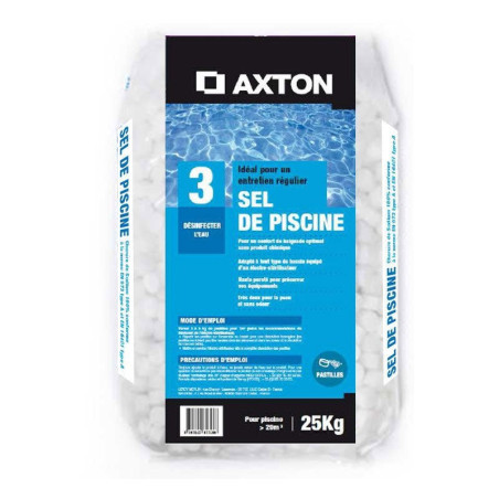Sel de piscine 25 kg