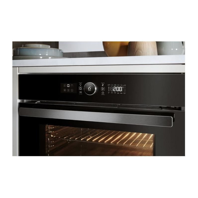 Four encastrable Pyrolyse Multifonction 73L Noir - WHIRLPOOL - AKZ96290NB