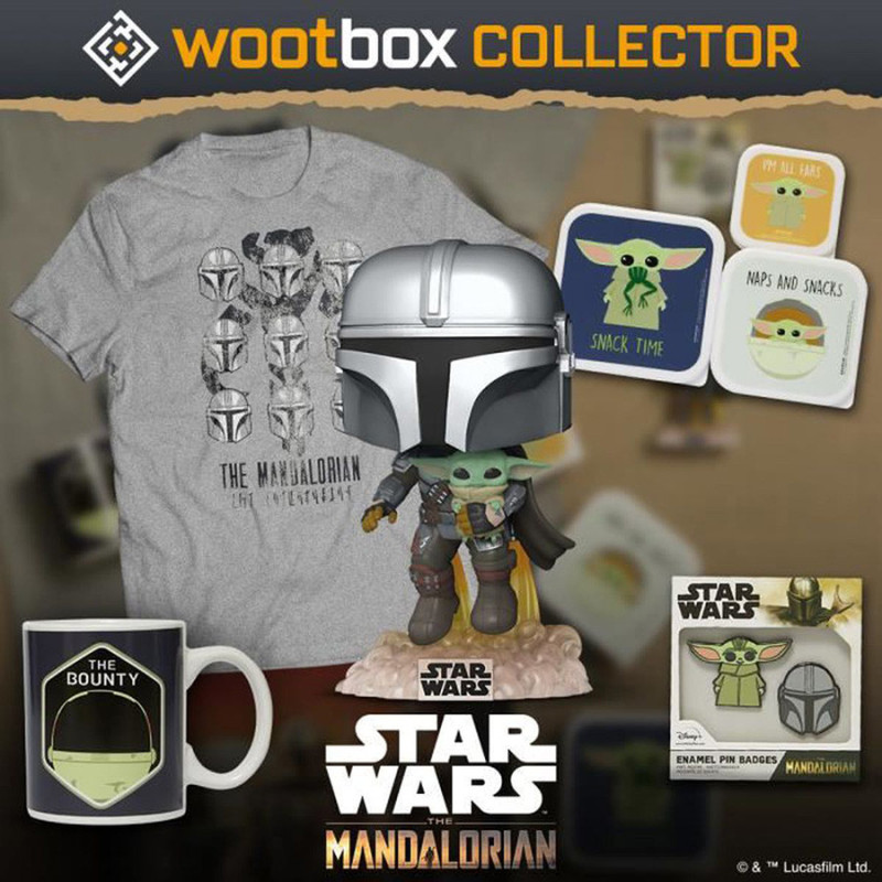 Boîte The Mandalorian Collector taille M - WOOTBOX - 80170016208