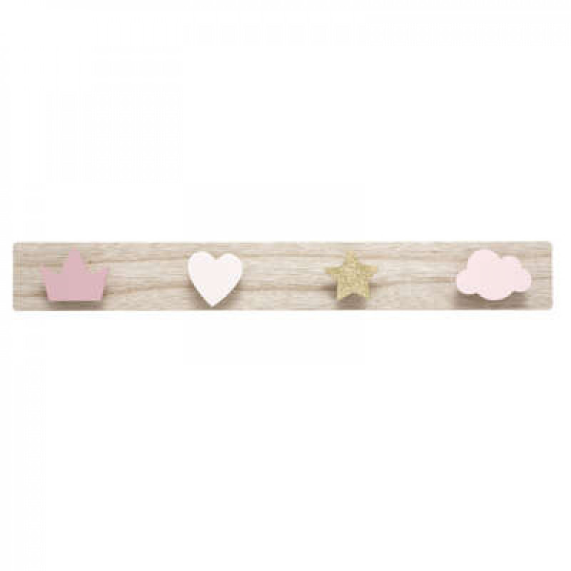 Patère pour enfant 55x7 cm - ATMOSPHERA