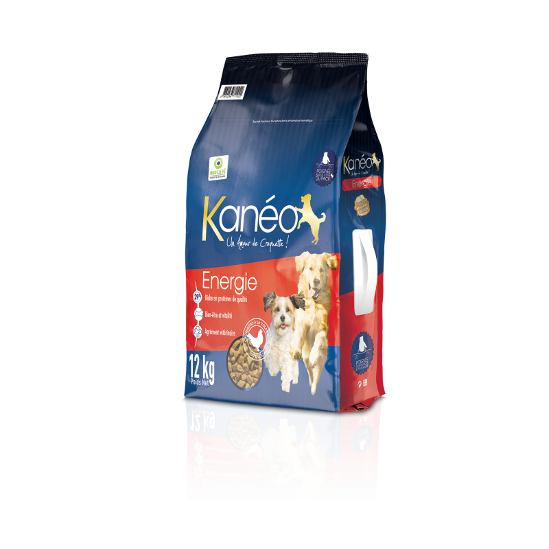 Croquettes chiens adultes actifs 12kg - KANEO - KANNRJ12