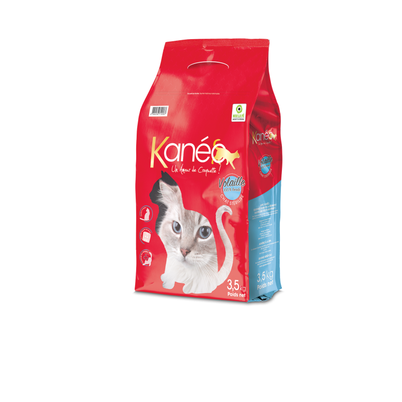 Croquettes chat adulte stérilisé 3,5kg - KANEO - KATSTE3,5