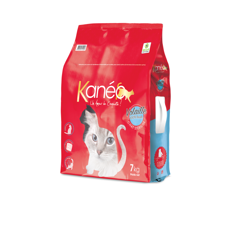 Croquettes chat adulte stérilisé 7kg - KANEO - KATSTE07
