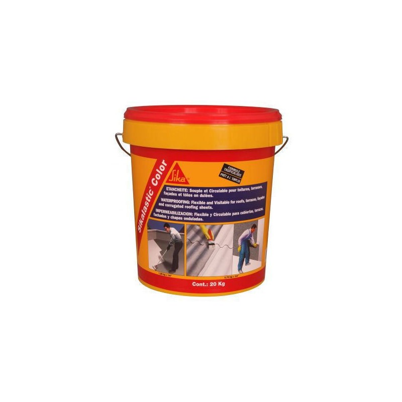 SIKALASTIC COLOR 20 KG BLANC
