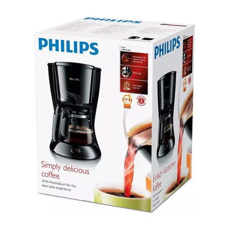 Machine à café Daily Collection 1000W Noir - PHILIPS - HD7461/20