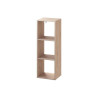 Etagère 3 cases chêne SPACEO KUB