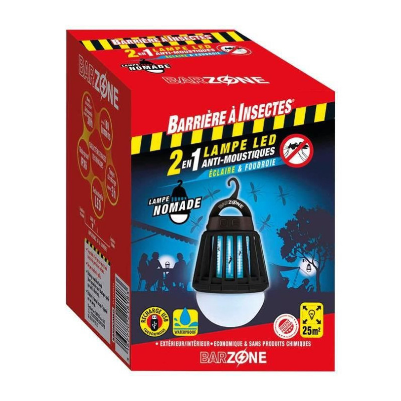 Lampe anti-moustiques Barzone