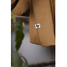 Rideau ajustable + 8 anneaux pince 140 x 300 cm Camel Gaia
