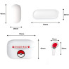 Earpods Bluethooth 5.0 Pokémon Poké Ball Blanc - OTL Technologies - 76570017201