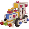 Jeu de construction locomotive en bois 100p - EICHHORN - Dès 4 ans
