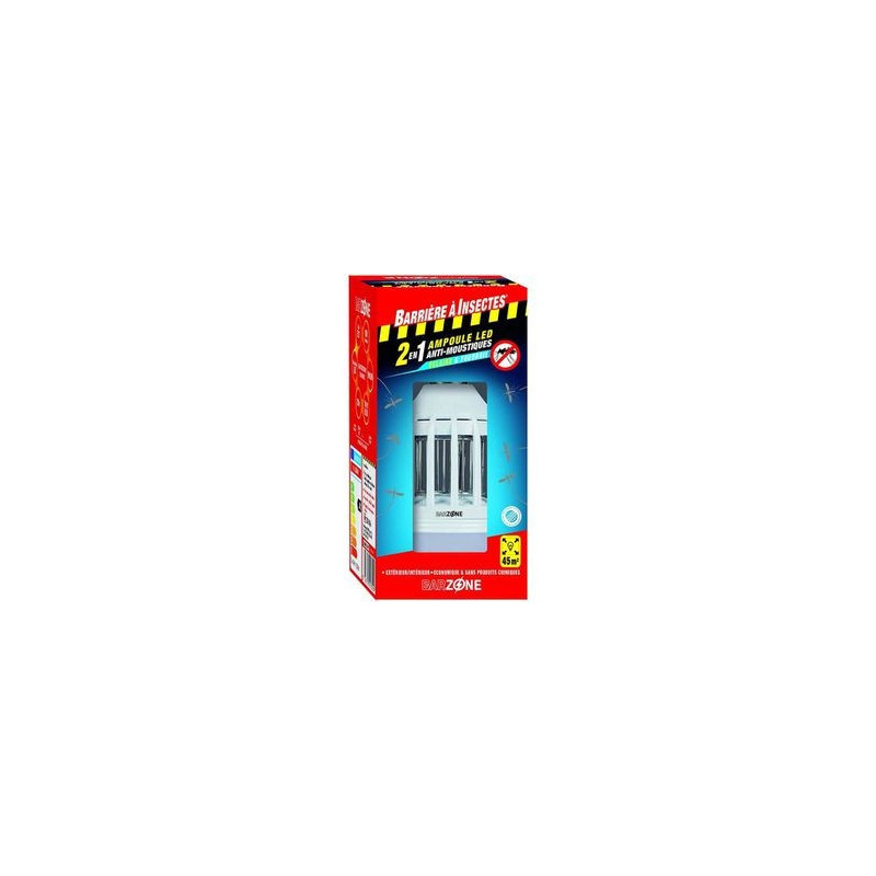 Ampoule LED anti-moustiques 2 en 1 Barlight