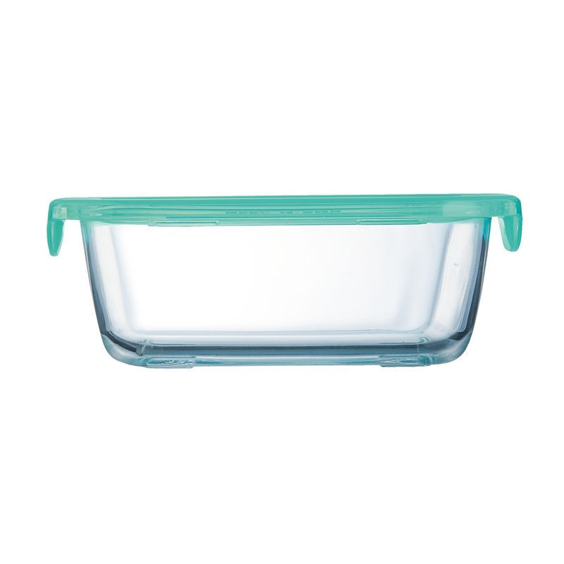 Boîte de conservation rectangulaire 38 cl Keep'n Box + Couvercle Lagoon