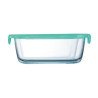 Boîte de conservation rectangulaire 38 cl Keep'n Box + Couvercle Lagoon