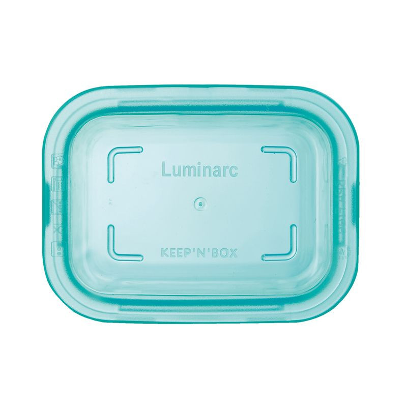 Boîte de conservation rectangulaire 38 cl Keep'n Box + Couvercle Lagoon