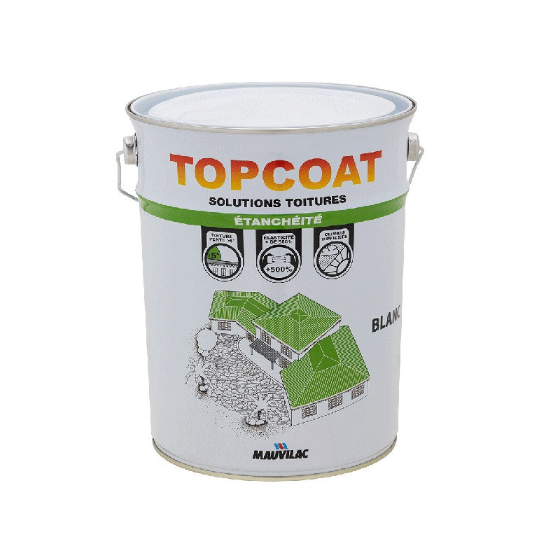 Topcoat Etanchéité 25Kg Blanc - MAUVILAC - 1691