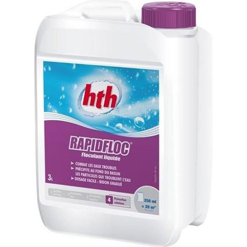 Floculant liquide Rapidfloc 3L - HTH - HTH-L800783H1