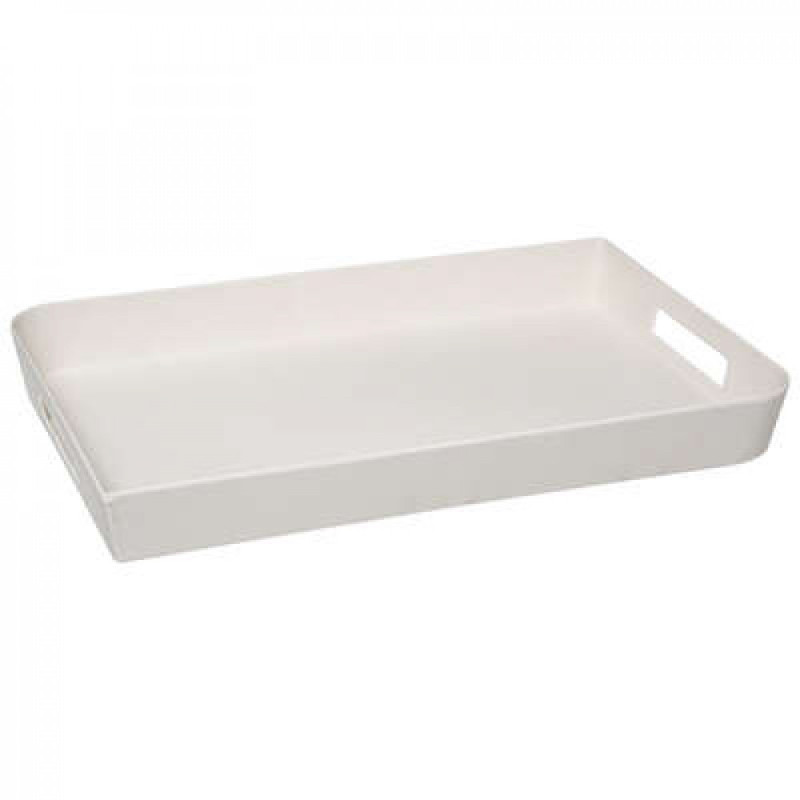 Plateau de cuisine 45x30cm "Modern Color" blanc - 5five