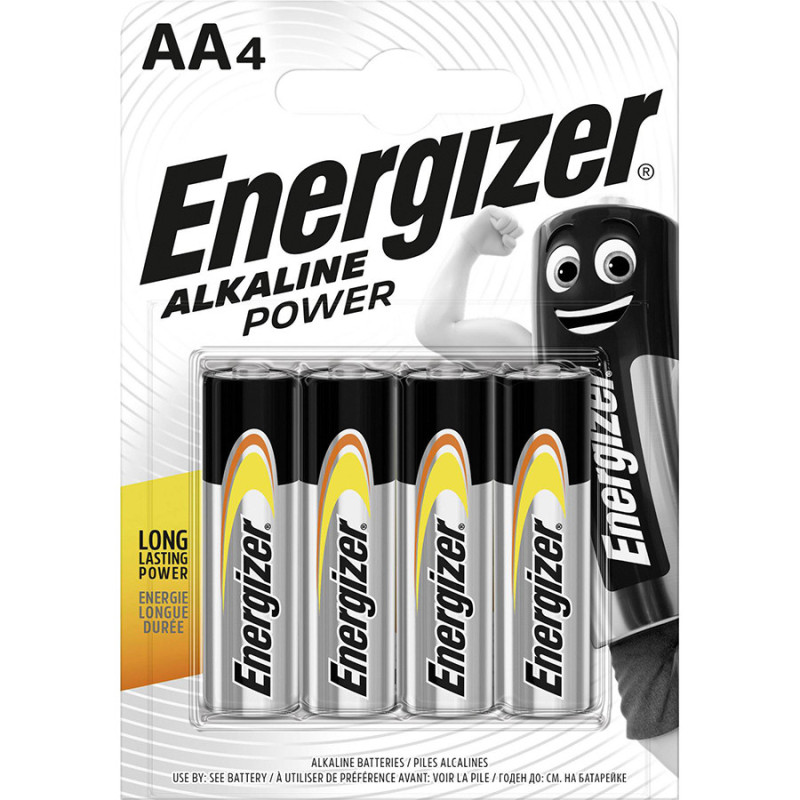 Pile LR6 Alcaline 1.5V x4 - ENERGIZER