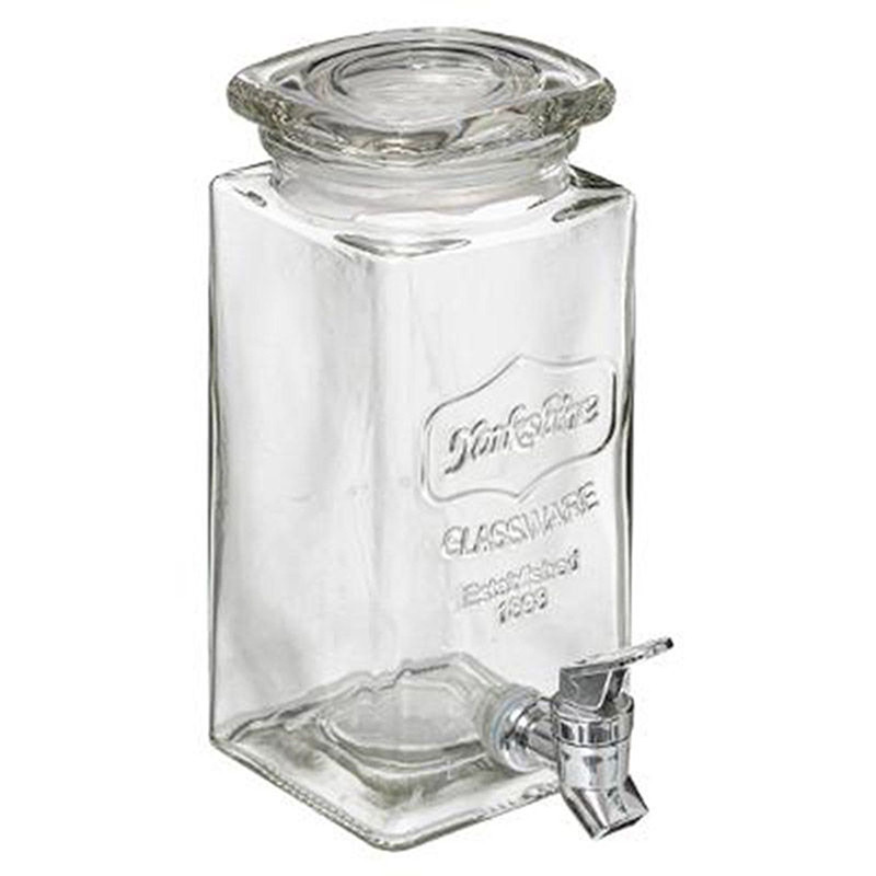 Distributeur de boisson Modern Wood 36cm Transparent