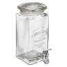 Distributeur de boisson Modern Wood 36cm Transparent