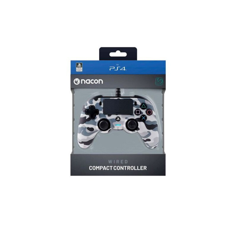 Manette Filaire PS4 Officielle Compact Controller Gris - NACON -  VPS4OFCPADCAMGNACON