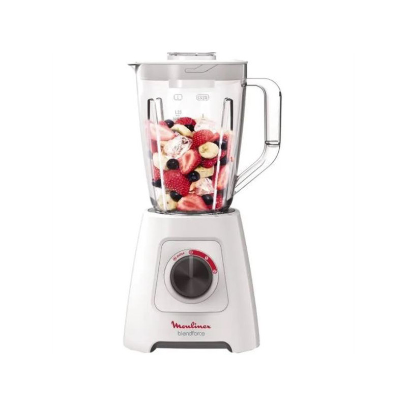 Blender Blendforce 600W 2L Blanc - MOULINEX - LM4201
