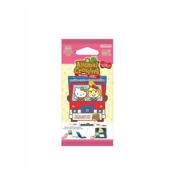 Paquet de 6 cartes Amiibo Animal Crossing - NINTENDO - 64510097024 