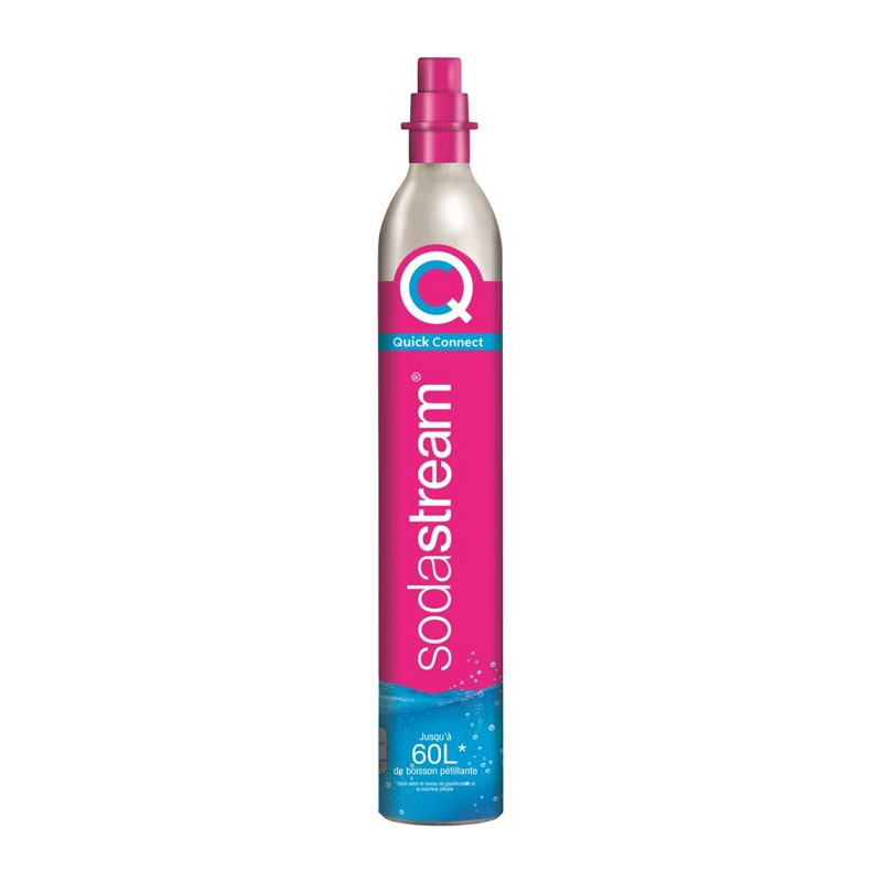 Cylindre de recharge gaz CO2 60L Rose - SODASTREAM - 3019334