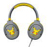 Casque Gaming Pokémon Pikachu Pro G1 Gris/Jaune - OTL TECHNOLOGIES - 76570017204