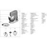 Robot Multifonctions 1000W 5L Blanc - WMF - WMF1632