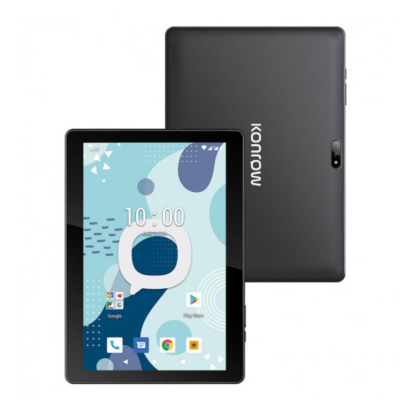 Tablette tactile K-TAB 1004 10,1" Wifi 16Go Noir - KONROW - TAB_KONROW_1004_BK