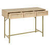 Console 3 tiroirs Rayo cannage rotin L110cm - ATMOSPHERA