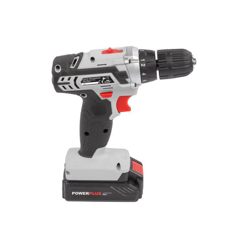 Perceuse Visseuse sans fil 20V Noir/Gris