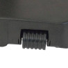 Pied de parasol rond à roulettes 28kg Noir - HESPERIDE - 159052