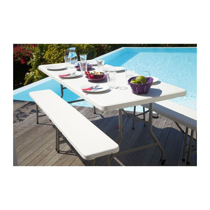 BANC PLIANT BLOW BLANC