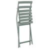 Chaise de jardin Pliable en Métal Greensboro Olive - HESPERIDE - 165328