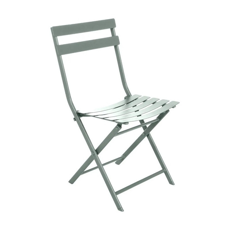 Chaise de jardin Pliable en Métal Greensboro Olive - HESPERIDE - 165328