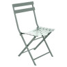 Chaise de jardin Pliable en Métal Greensboro Olive - HESPERIDE - 165328