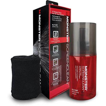 Nettoyant écran + lingette 200mL - MONSTER 