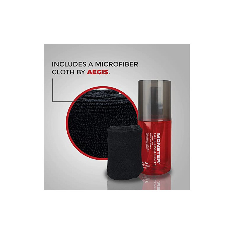 Nettoyant écran + lingette 200mL - MONSTER 