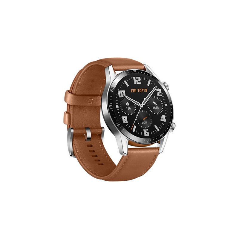 Montre Connectée Watch GT 2 46mm Marron - HUAWEI